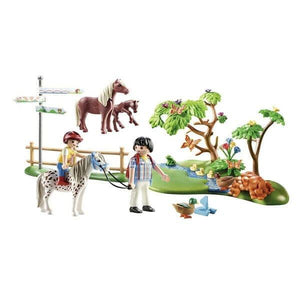 Apresentamos Playmobil Passeio de Pónei com o SKU 657051222 recomendado para + 4 anos