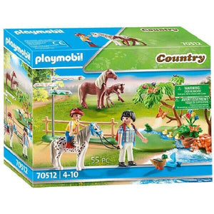 Apresentamos Playmobil Passeio de Pónei com o SKU 657051222 recomendado para + 4 anos