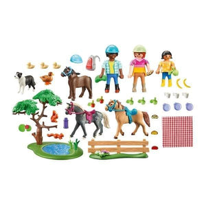 Playmobil Piquenique com cavalos - Brincatoys