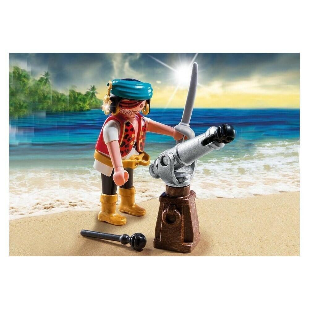 Apresentamos Playmobil Pirata com Canhão com o SKU 65537817 recomendado para + 4 anos