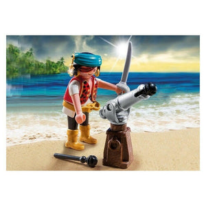 Apresentamos Playmobil Pirata com Canhão com o SKU 65537817 recomendado para + 4 anos