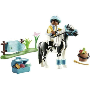 Apresentamos Playmobil Pónei colecionável Lewitzer com o SKU 657051522 recomendado para + 4 anos