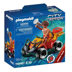 Playmobil - Quad de Resgate - Brincatoys