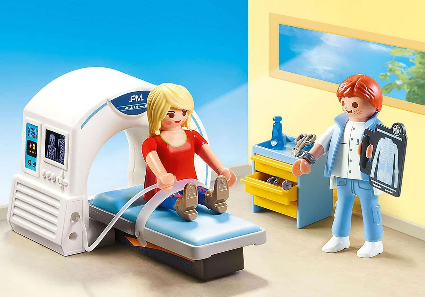 Apresentamos Playmobil Radiologista com o SKU 657019621 recomendado para + 4 anos