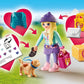 Apresentamos Playmobil Rapariga Fashion com cão com o SKU 657059521 recomendado para + 5 anos