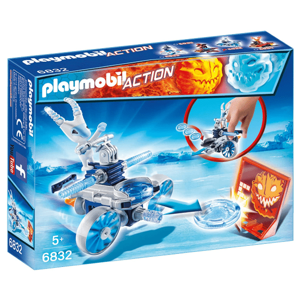Apresentamos Playmobil Robô de Gelo com Lançador com o SKU 65683217 recomendado para + 5 anos