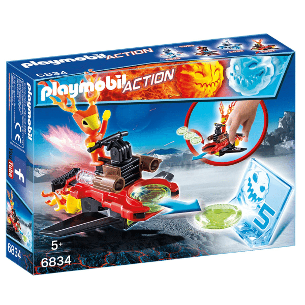 Apresentamos Playmobil Robot de Fogo Com Lançador com o SKU 65683417 recomendado para + 5 anos