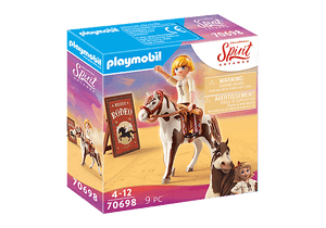 Apresentamos Playmobil Rodeo Abigail com o SKU 657069821 recomendado para + 4 anos