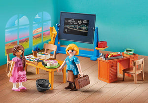 Playmobil Sala de Aula da Menina Flores - Brincatoys