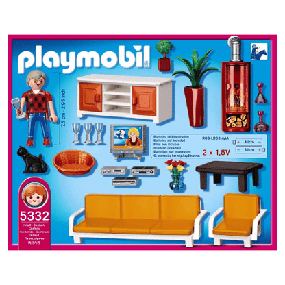 Playmobil 5332 Sala de Estar com Lareira
