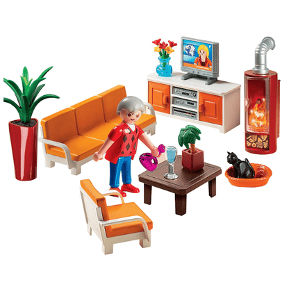 Playmobil 5332 Sala de Estar com Lareira