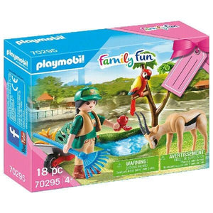 Apresentamos Playmobil Set do Jardim Zoológico com o SKU 657029521 recomendado para + 4 anos