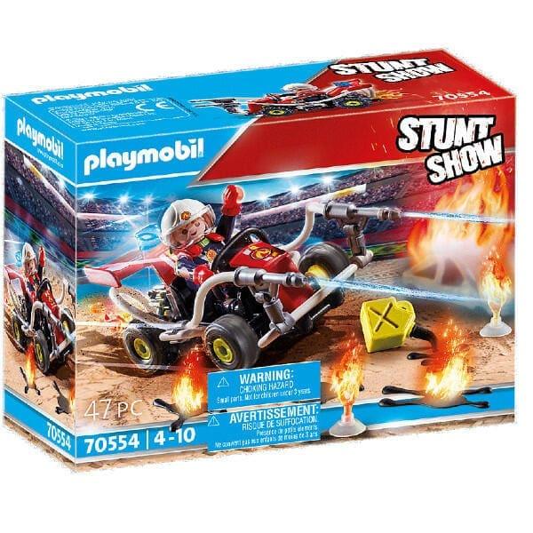 Apresentamos Playmobil Stuntshow Kart Bombeiro com o SKU 657055421 recomendado para + 4 anos