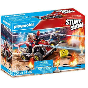 Apresentamos Playmobil Stuntshow Kart Bombeiro com o SKU 657055421 recomendado para + 4 anos