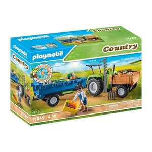 Apresentamos Playmobil Tractor com reboque com o SKU 657124923 recomendado para + 4 anos