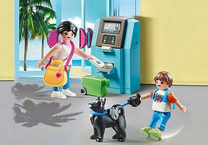 Playmobil 70439 Turistas com Multibanco
