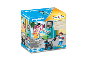 Apresentamos Playmobil Turistas com Multibanco com o SKU 657043921 recomendado para + 4 anos