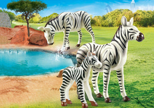 Apresentamos Playmobil Zebras com bebé com o SKU 657035621 recomendado para + 4 anos