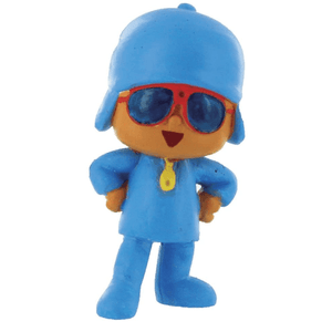 Apresentamos Figura PVC - Pocoyo (com óculos de sol) com o SKU 23918416 recomendado para + 3 anos