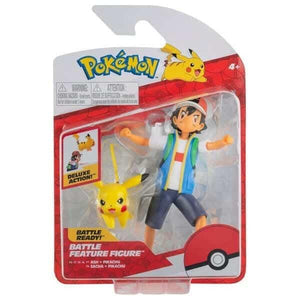 Apresentamos Pokemon Ash + Pikachu com o SKU 234069123 recomendado para + 4 anos