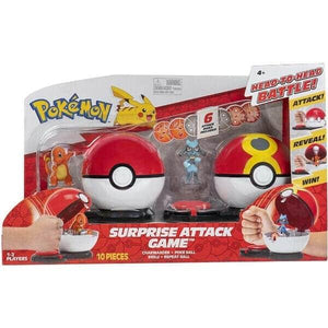 Apresentamos Pokemon Ataque Surpresa Charmander vs Riolu com o SKU 23250522 recomendado para + 4 anos