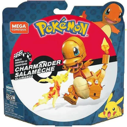 Apresentamos Pokemon Mega Construx Charmander com o SKU 233459822 recomendado para + 7 anos