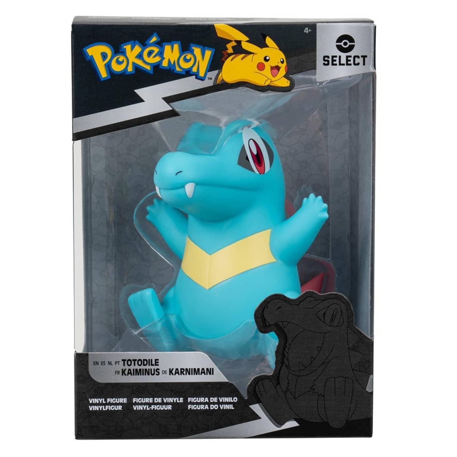 Apresentamos Pokémon Select - Totodile com o SKU 23295424 recomendado para + 4 anos
