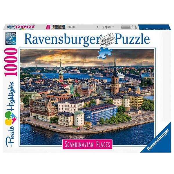 Apresentamos Puzzle 1000 pçs Estocolmo, Suécia com o SKU 861674221 recomendado para + 12 anos