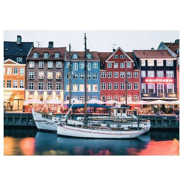 Apresentamos Puzzle 1000 peças Copenhaga, Dinamarca com o SKU 861673921 recomendado para + 14 anos