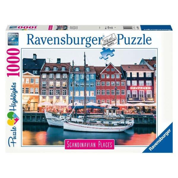Apresentamos Puzzle 1000 peças Copenhaga, Dinamarca com o SKU 861673921 recomendado para + 14 anos