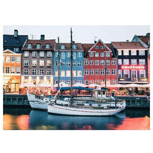 Puzzle 1000 peças Copenhaga, Dinamarca - Brincatoys