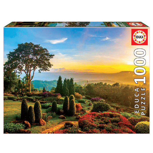 Apresentamos Puzzle 1000 peças -Jardim Maravilhoso- com o SKU 531796820 recomendado para + 12 anos