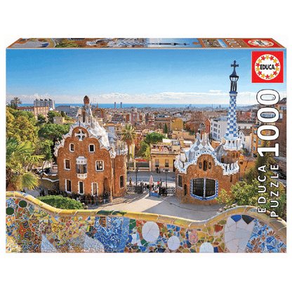 Puzzle 1000 peças Vista de Barcelona - Brincatoys