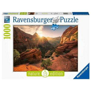 Puzzle 1000 peças Zion Canyon EUA - Brincatoys