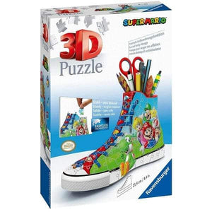 Apresentamos Puzzle 3D Sneaker Super Mario com o SKU 861126721 recomendado para + 8 anos