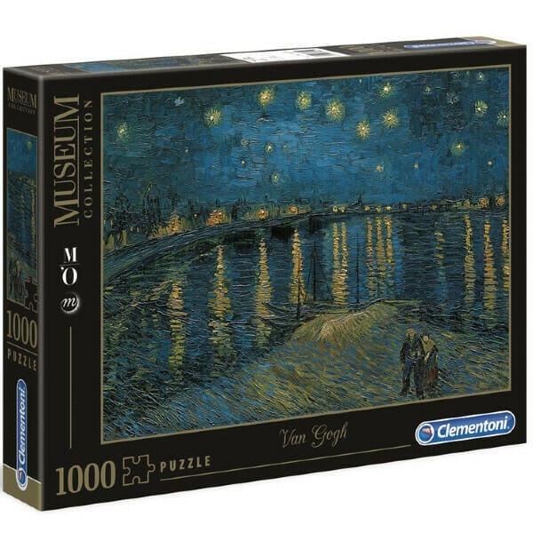 Apresentamos Puzzle A noite Estrelada Sobre o Ródano 1000 pçs com o SKU 773934421 recomendado para + 14 anos