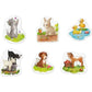 Apresentamos Puzzle Animais Bebés com o SKU 810330922 recomendado para + 2 anos
