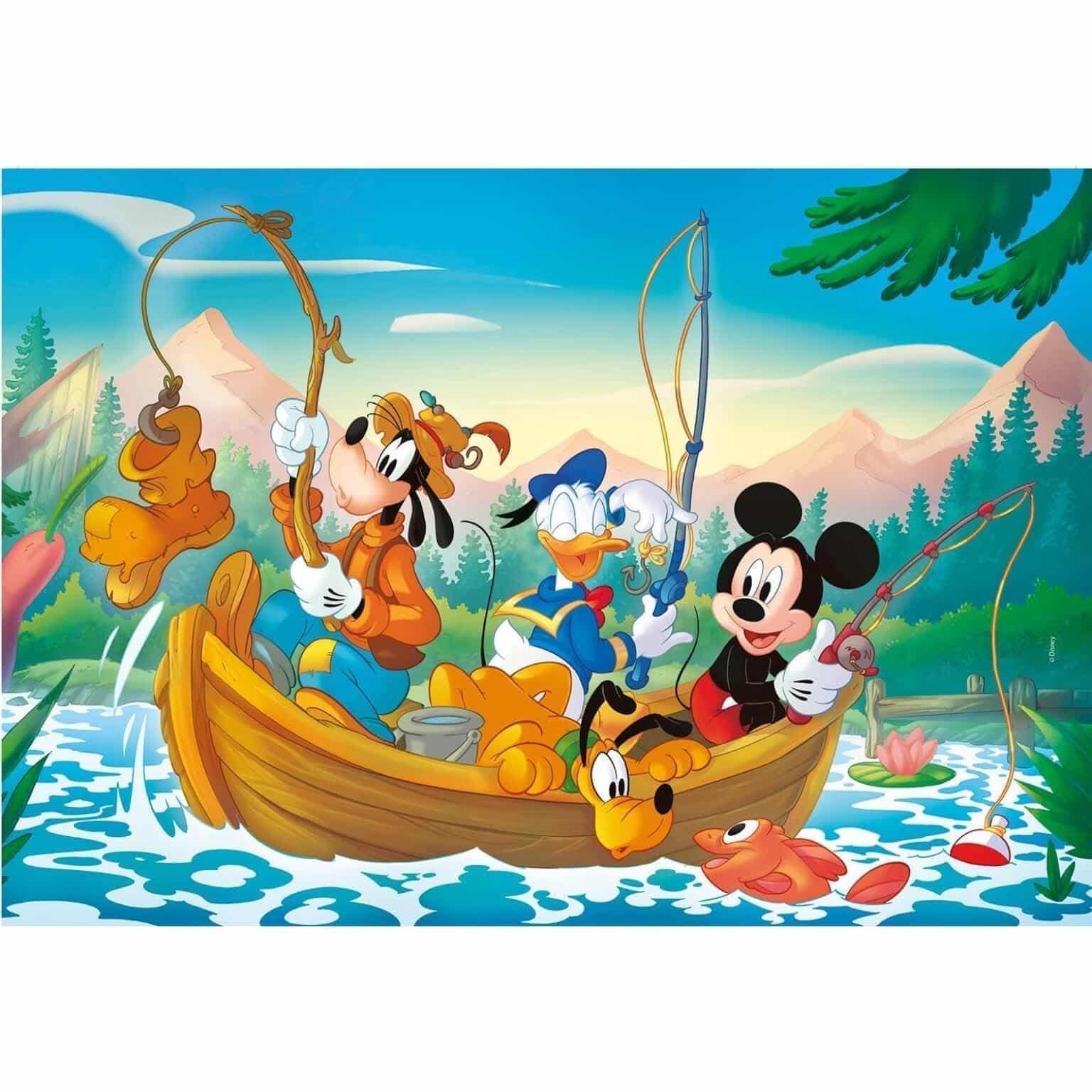 Apresentamos Puzzle Disney Mickey e amigos 3 x 48 pçs com o SKU 552526623 recomendado para + 5 anos