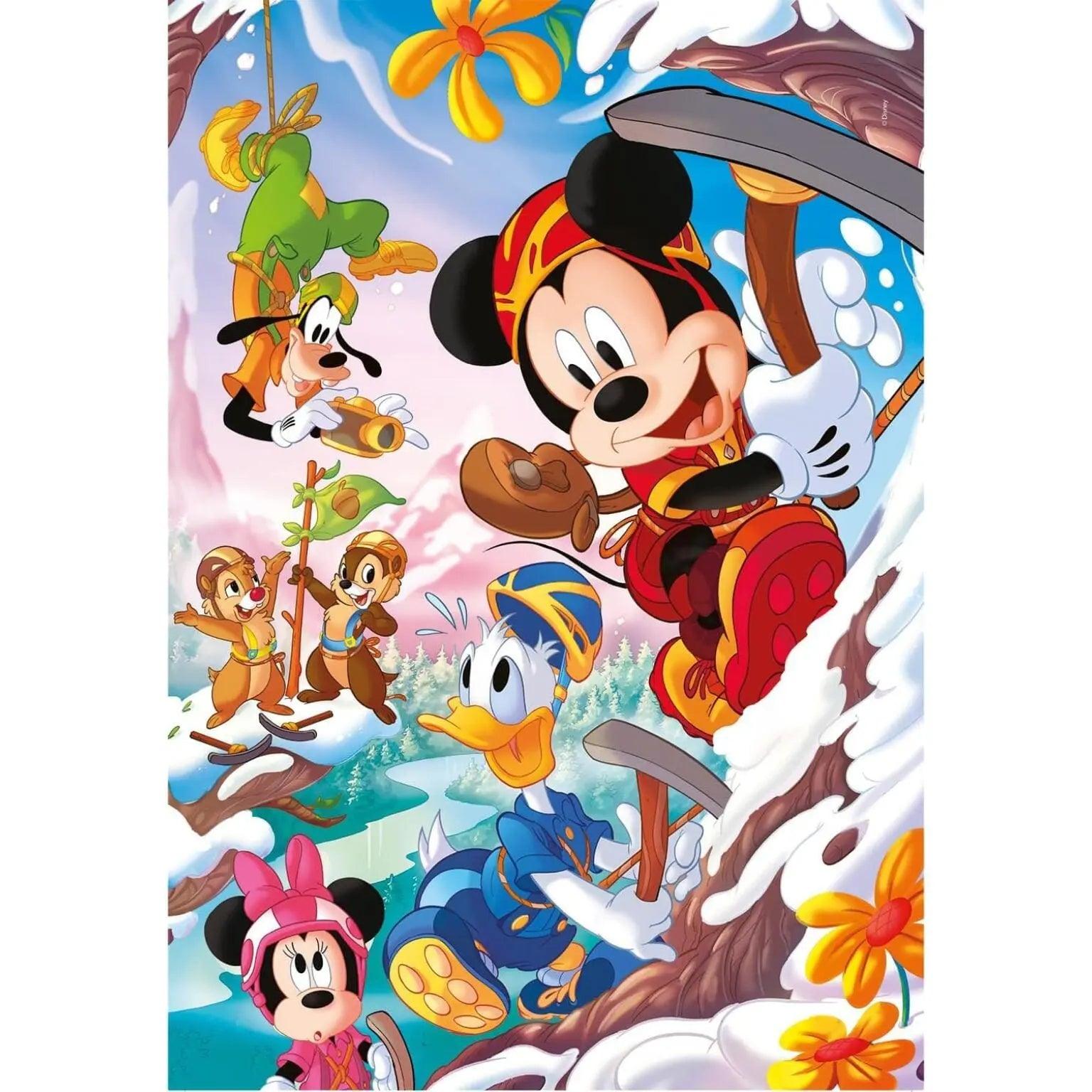 Puzzle Disney Mickey e amigos 3 x 48 pçs - Brincatoys