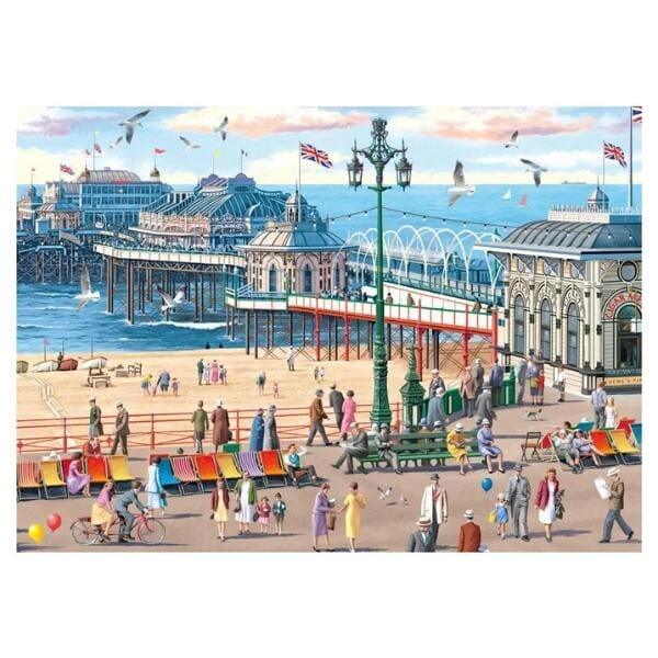 Puzzle Falcon 1000 pçs - Brighton Pier - Brincatoys