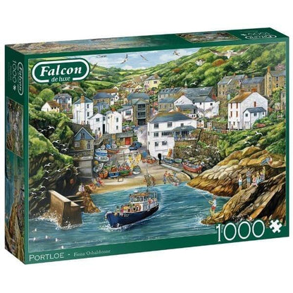 Puzzle Falcon 1000 pçs - Portloe - Brincatoys