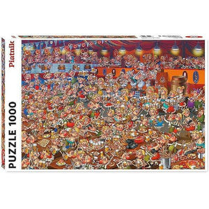Apresentamos Puzzle Festival da Cerveja 1000 pçs com o SKU 86553321 recomendado para + 12 anos
