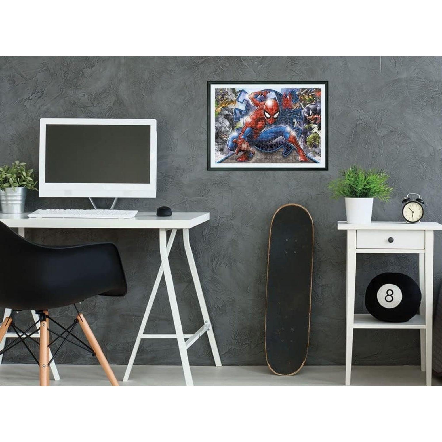 Apresentamos Puzzle Marvel Homem-Aranha 104 peças com o SKU 552711624 recomendado para + 6 anos
