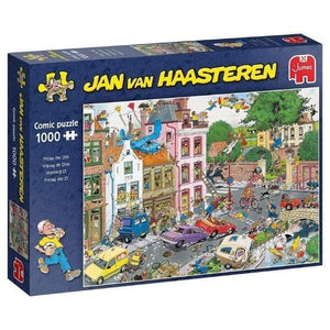 Puzzle Jan Van Haasteren 1000 pçs - Friday the 13th - Brincatoys