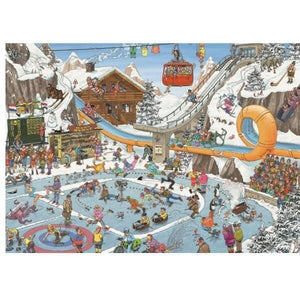 Puzzle Jan Van Haasteren 1000 pçs - Winter Games - Brincatoys