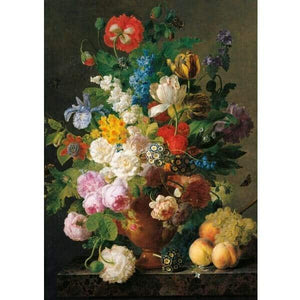 Apresentamos Puzzle Jarro de Flores 1000 pçs com o SKU 771415721 recomendado para + 14 anos