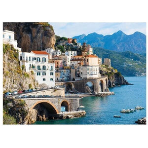 Apresentamos Puzzle Jumbo 1000 pçs - Costa de Amalfi com o SKU 81887823 recomendado para + 12 anos
