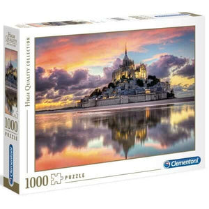Puzzle Le magnifique Mont Saint-Michel 1000 pçs - Brincatoys