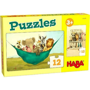 Puzzle Leão 2 x 12 peças - Brincatoys