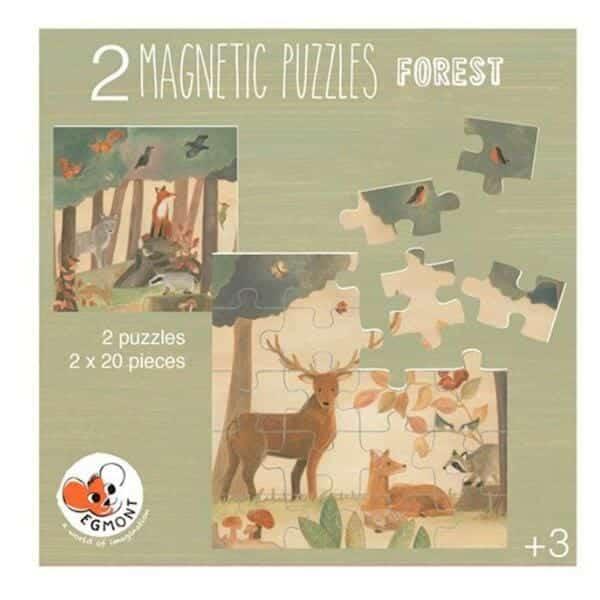 Apresentamos Puzzle Magnético - Floresta com o SKU 723070623 recomendado para + 3 anos